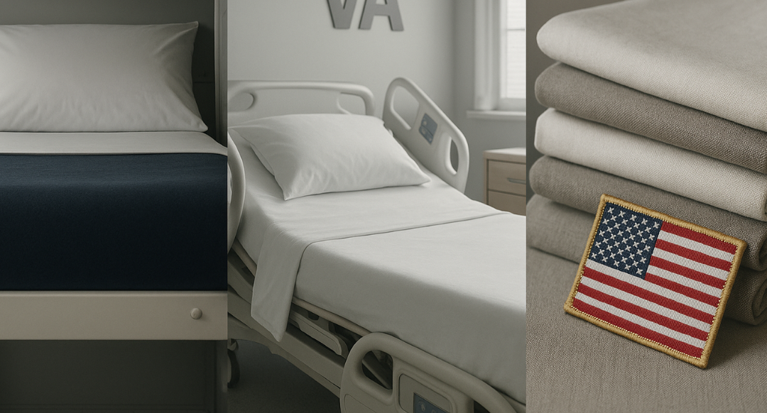 Institutional Linens and Military Bedding Supplier - Fleet Sheets USA (Header)