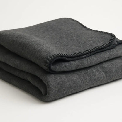 Institutional & Military Wool Blanket in Grey (Case of 15)